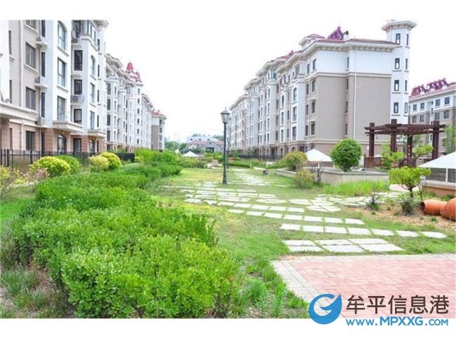 牟平領(lǐng)海一期多層洋房帶院子地下車位出售